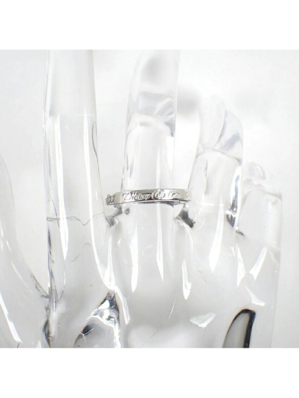 Tiffany & Co 925 Notes Narrow Ring - Picture 7 of 12